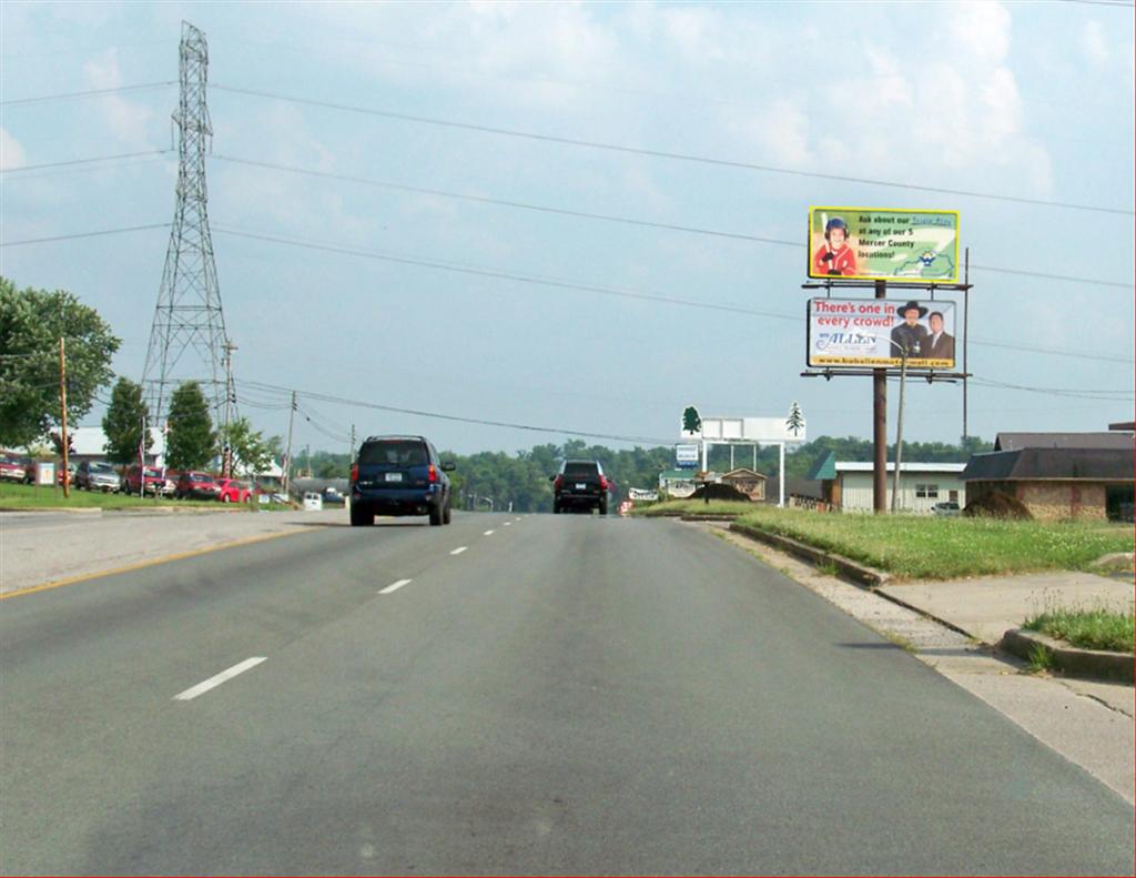 Photo of a billboard in Burgin