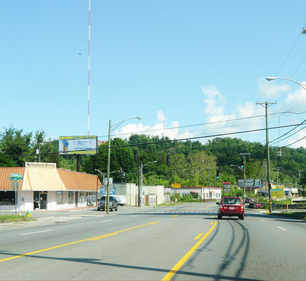Photo of a billboard in Knoxville