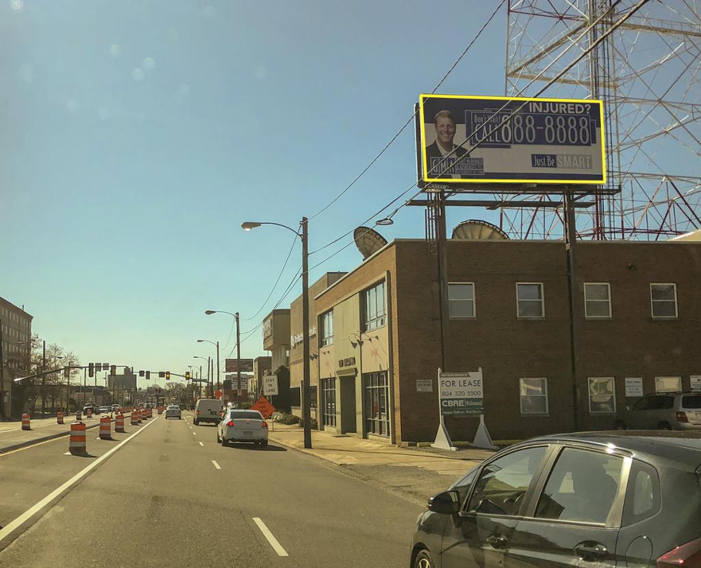 Photo of a billboard in Dabneys