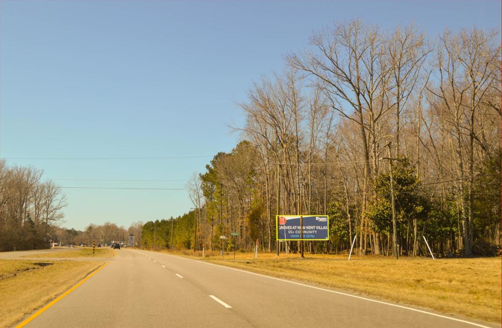 Photo of a billboard in King Queen Ch