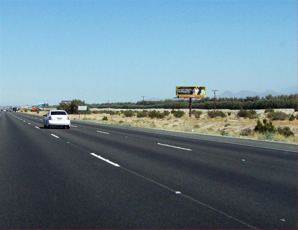 Photo of a billboard in Joshua Tree