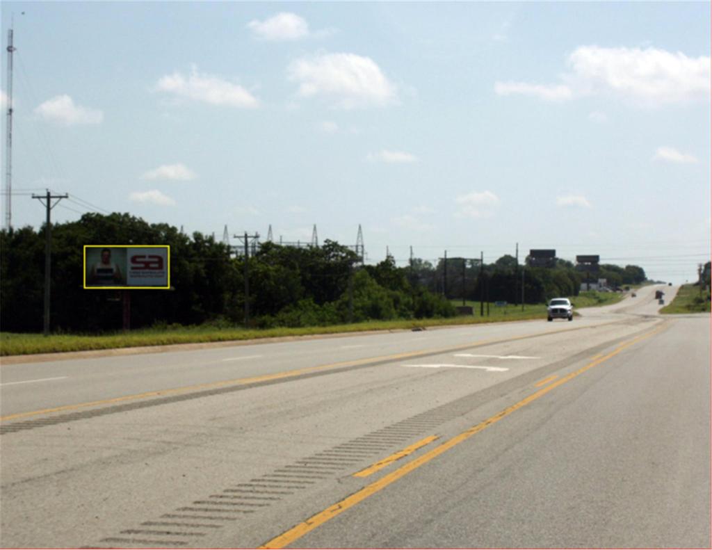 Photo of a billboard in Cushing