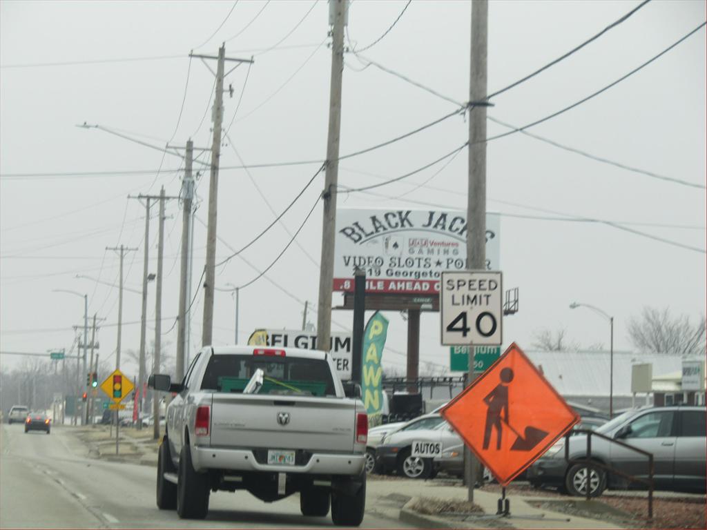 Photo of a billboard in Cayuga