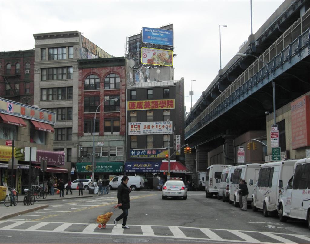 Photo of a billboard in Peck Slip