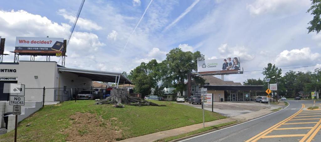 Photo of an outdoor ad in Tallahassee