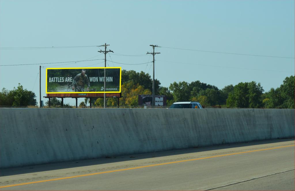 Photo of a billboard in Winnebago