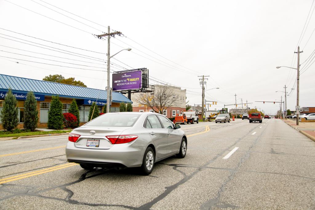 Photo of a billboard in Rocky River