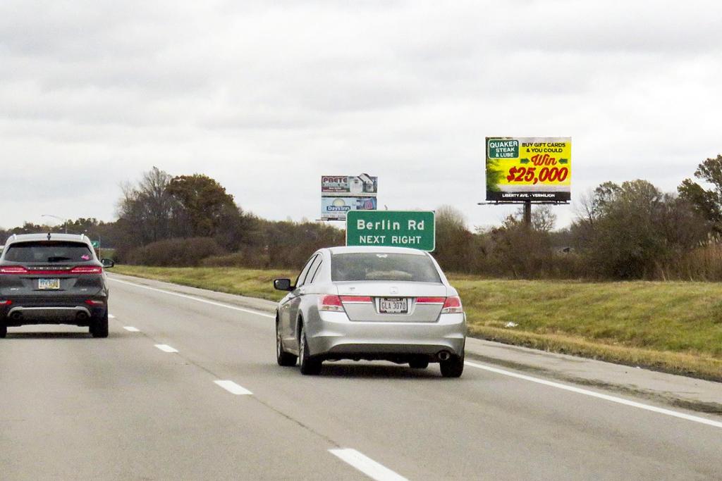 Photo of a billboard in Berlin Heights