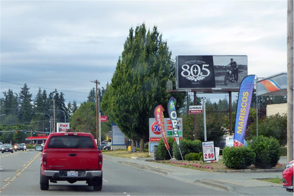 Photo of a billboard in Marysville