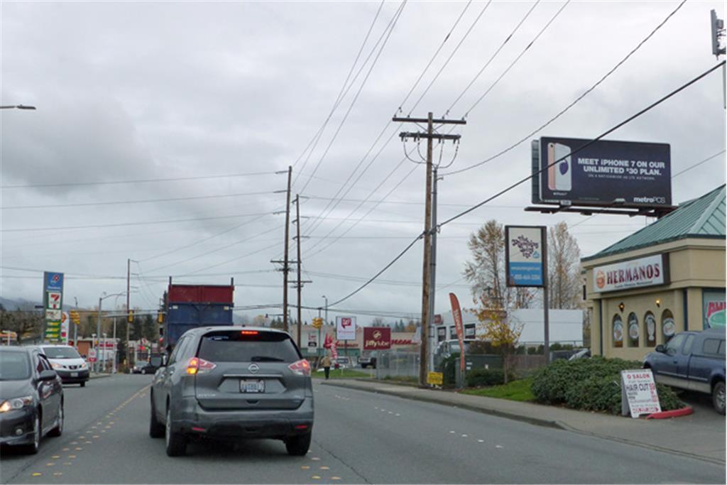 Photo of a billboard in Renton