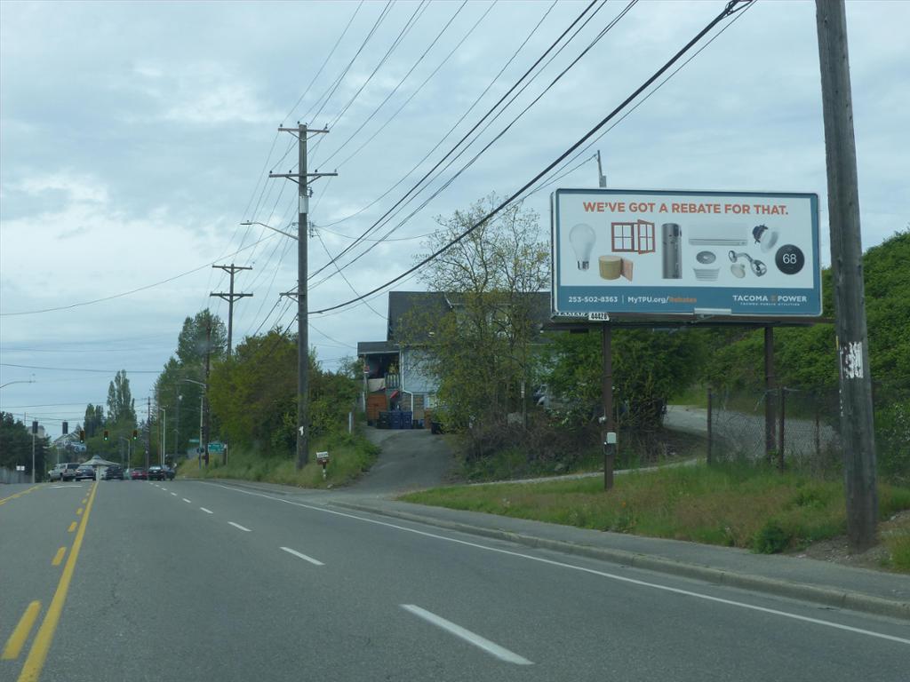 Photo of a billboard in Fox Island