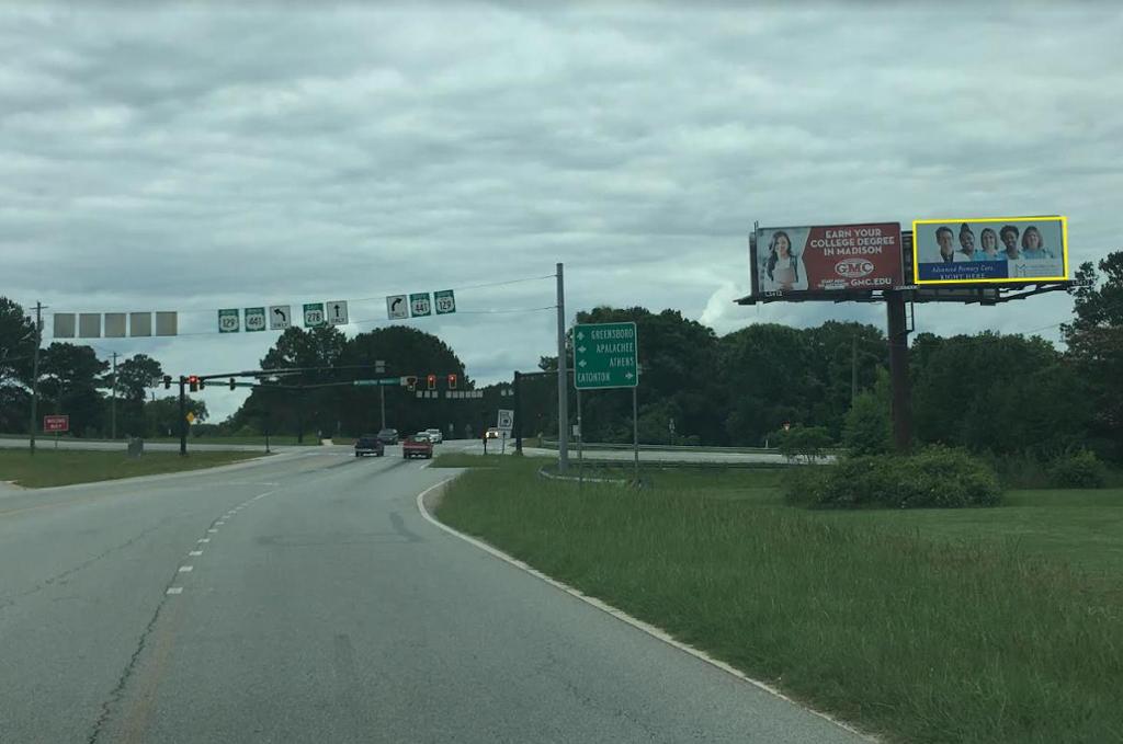 Photo of a billboard in Madison