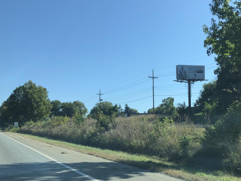 Photo of an outdoor ad in High Point