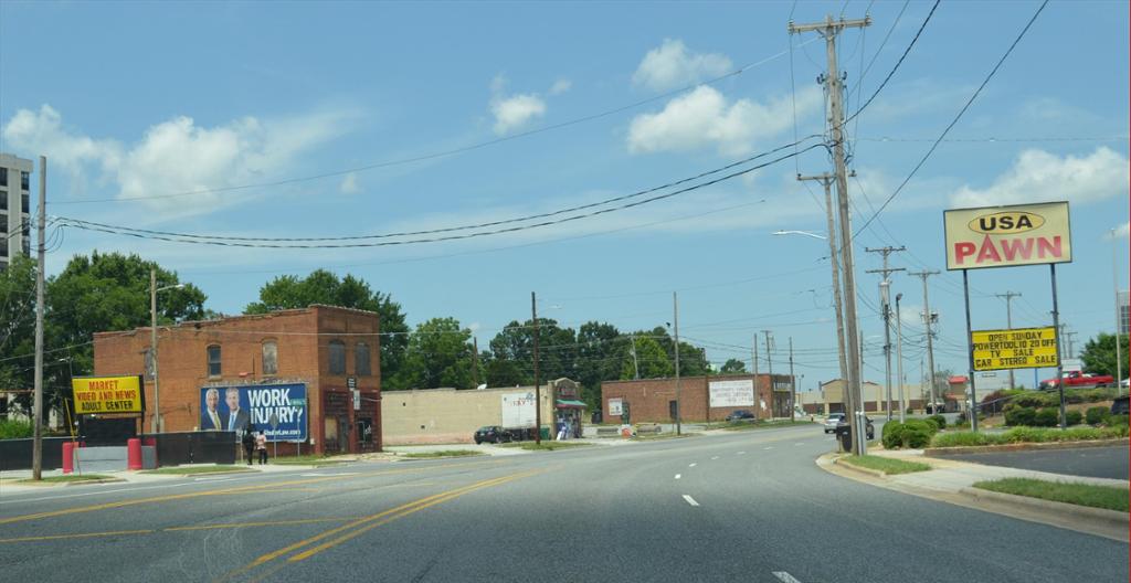 Photo of an outdoor ad in High Point