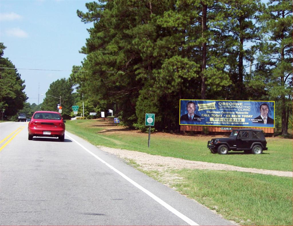 Photo of a billboard in Rolesville