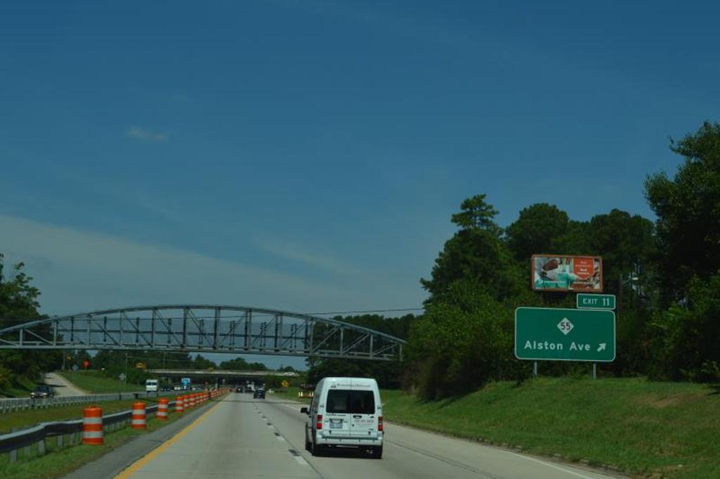 Photo of a billboard in Durham