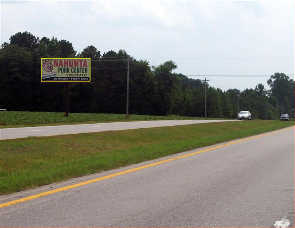 Photo of a billboard in Lucama