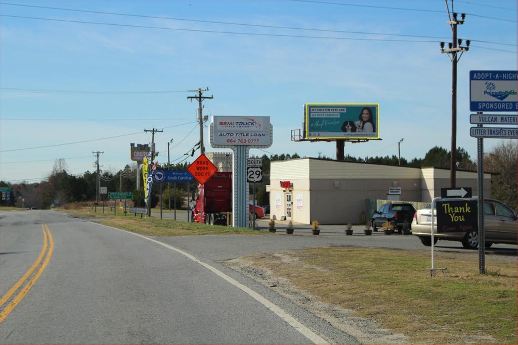 Photo of a billboard in Grover