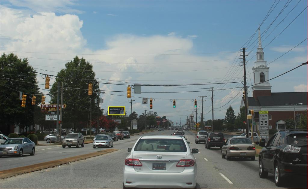 Photo of a billboard in Boiling Springs