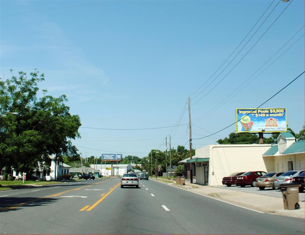 Photo of an outdoor ad in Pensacola