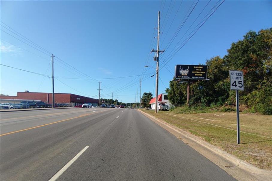 Photo of an outdoor ad in Fayetteville