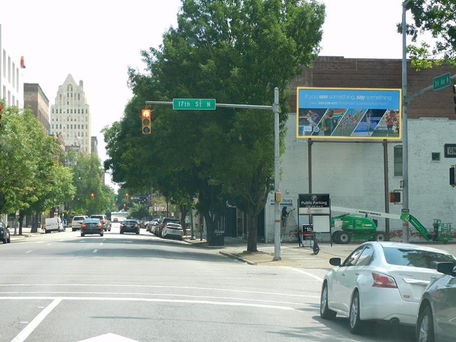 Photo of an outdoor ad in Birmingham