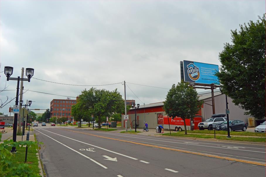 Photo of an outdoor ad in Cedar Rapids