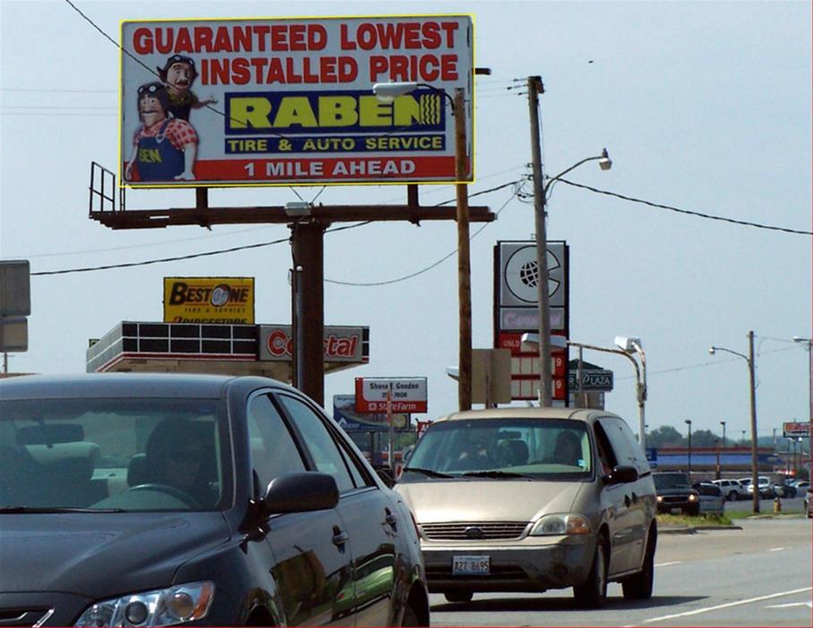 Photo of an outdoor ad in Harrisburg