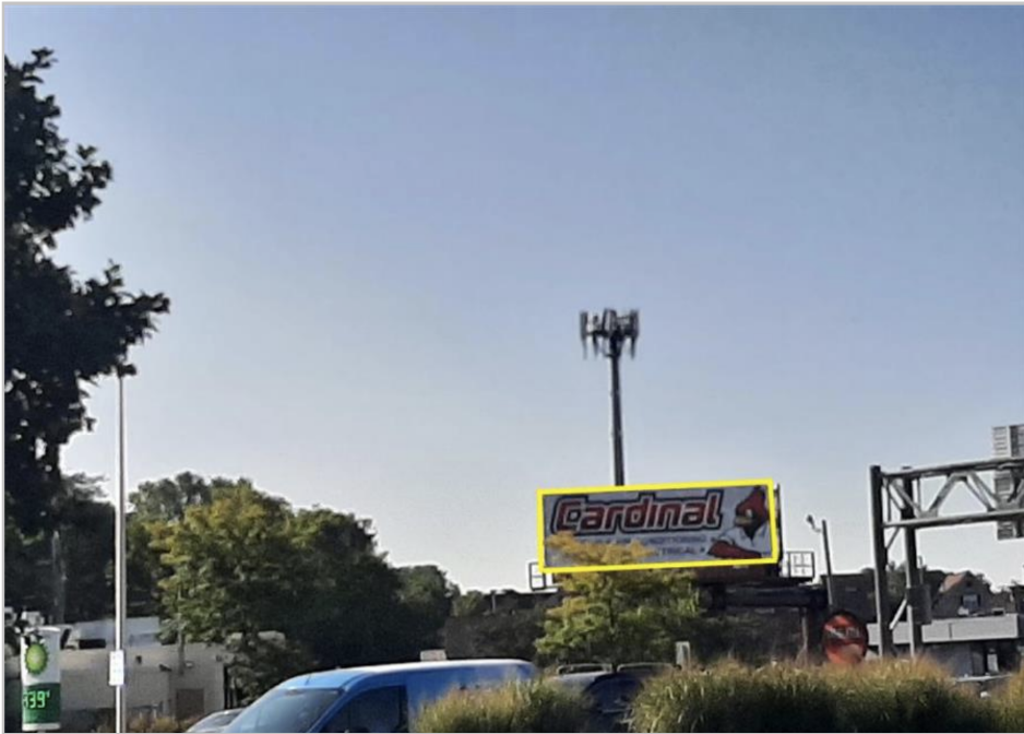 Photo of a billboard in South Wayne