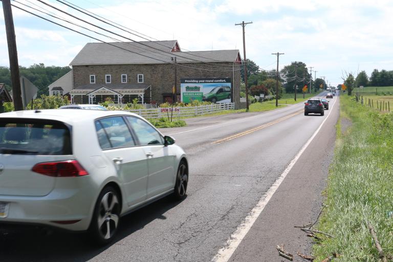 Photo of a billboard in Danboro