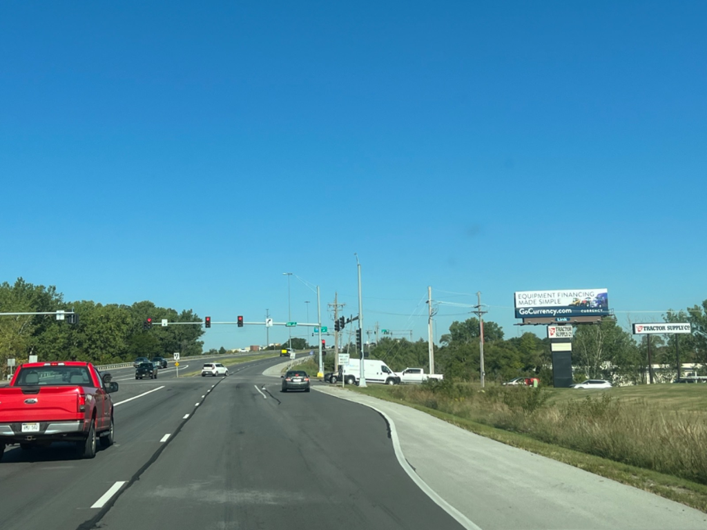 Photo of a billboard in Bennington