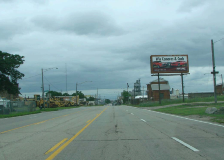 Photo of a billboard in Eureka