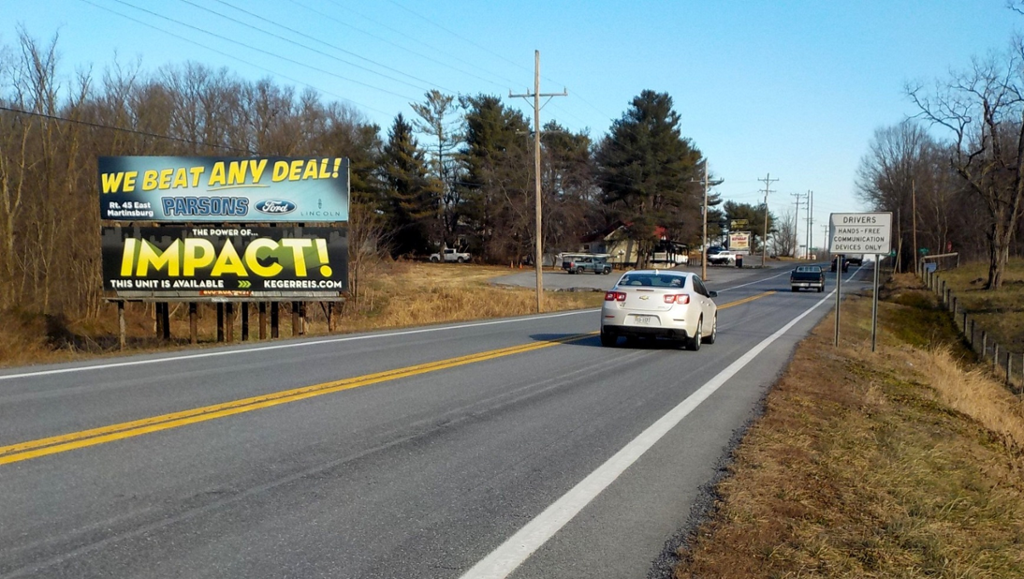 Photo of a billboard in Summit Point