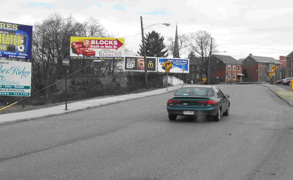 Photo of a billboard in Chambersburg
