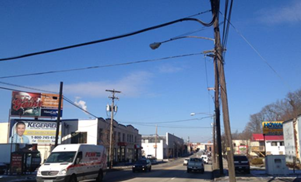 Photo of a billboard in Harrisburg