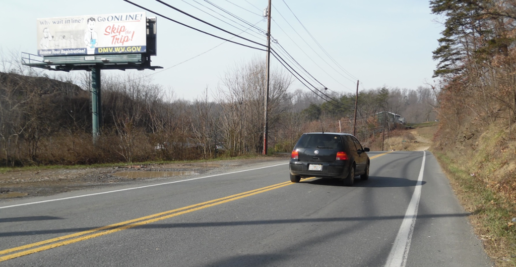 Photo of a billboard in Big Pool