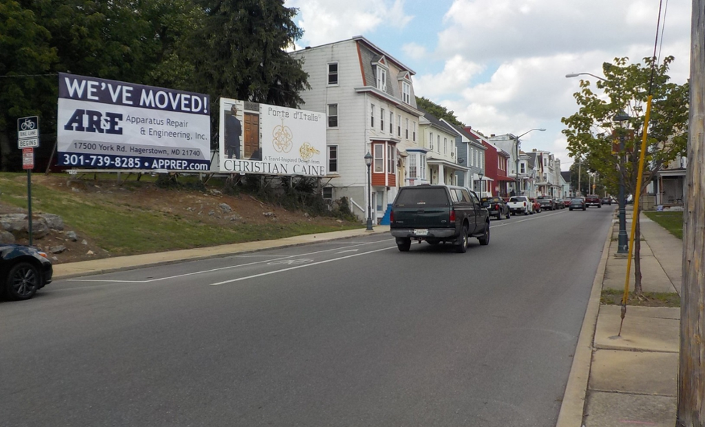 Photo of a billboard in Hagerstown