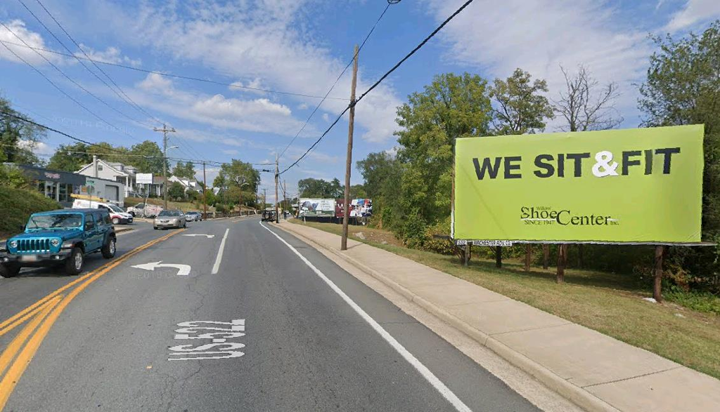 Photo of a billboard in Winchester