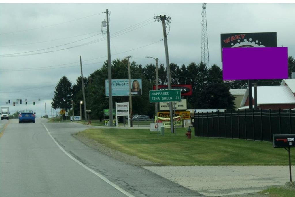 Photo of a billboard in Foraker