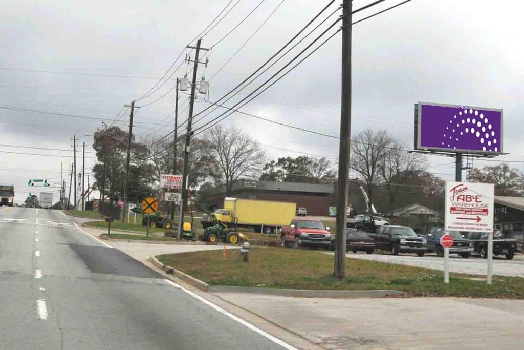 Photo of a billboard in Gillem Enclave