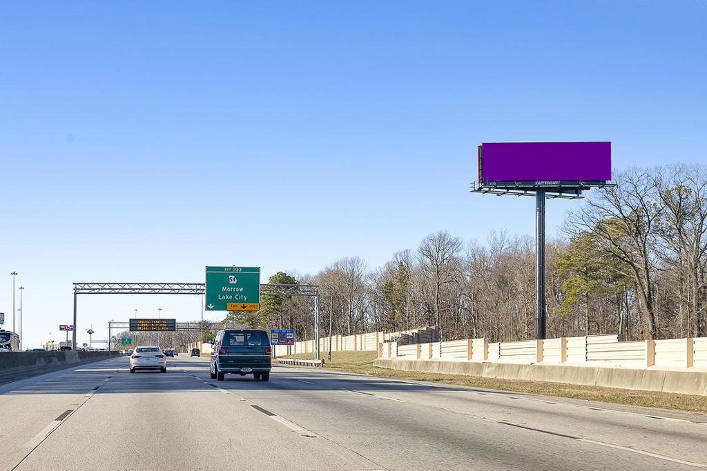 Photo of a billboard in Morrow