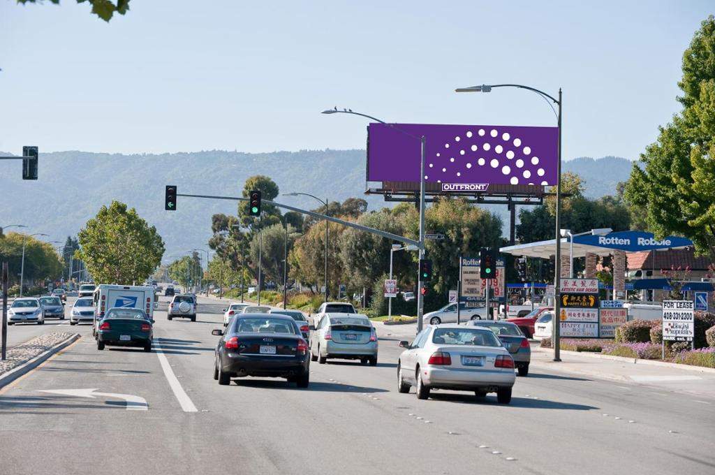 Photo of a billboard in Cupertino