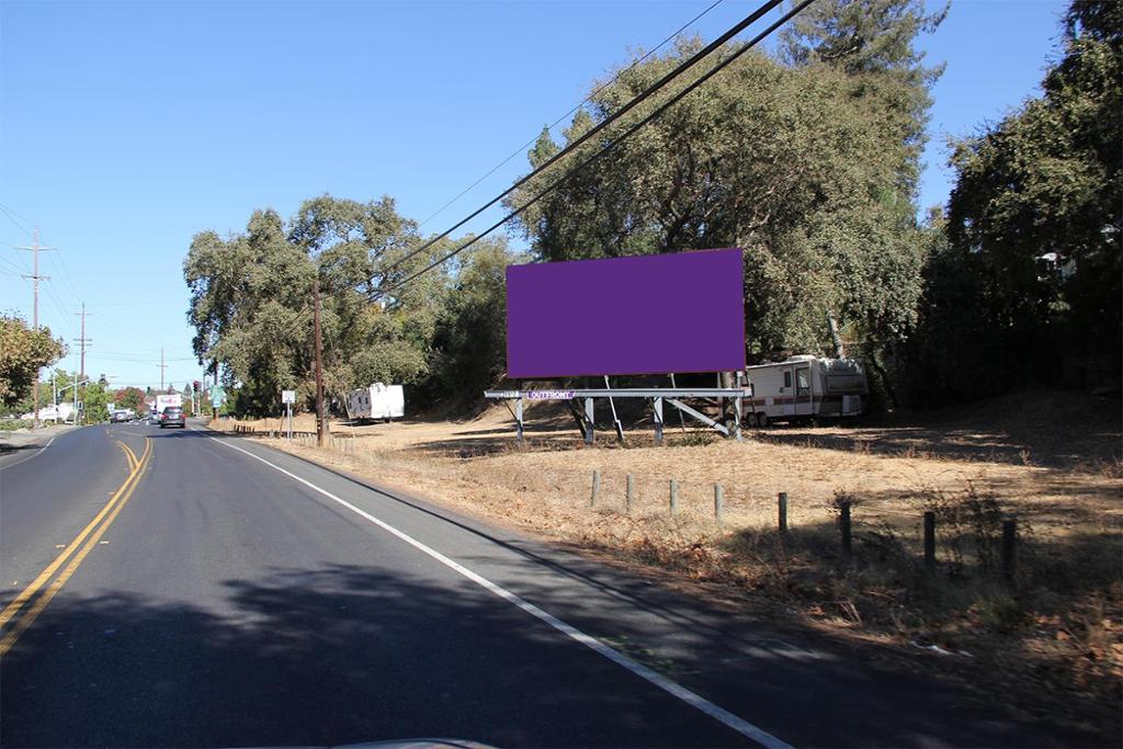 Photo of an outdoor ad in Napa