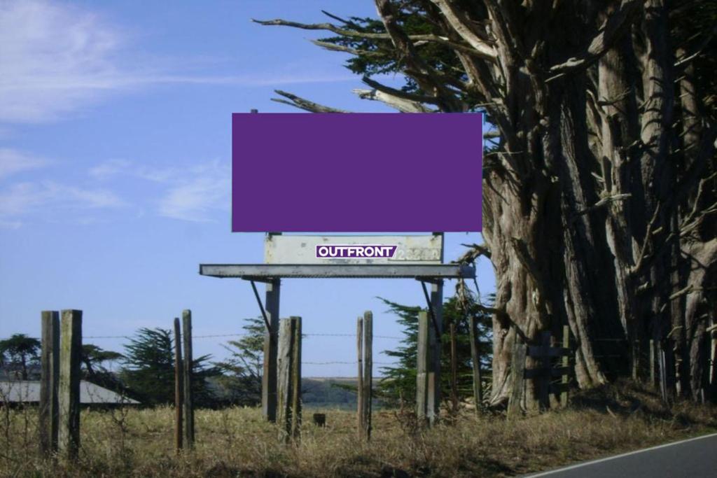 Photo of a billboard in Stewarts Point