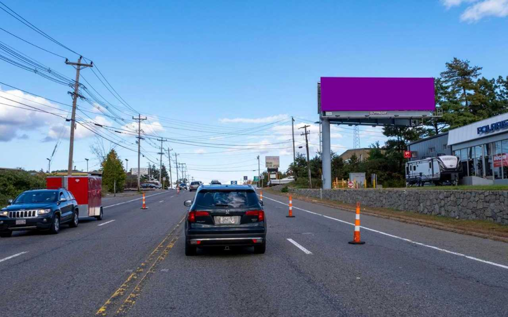 Photo of a billboard in Wrentham