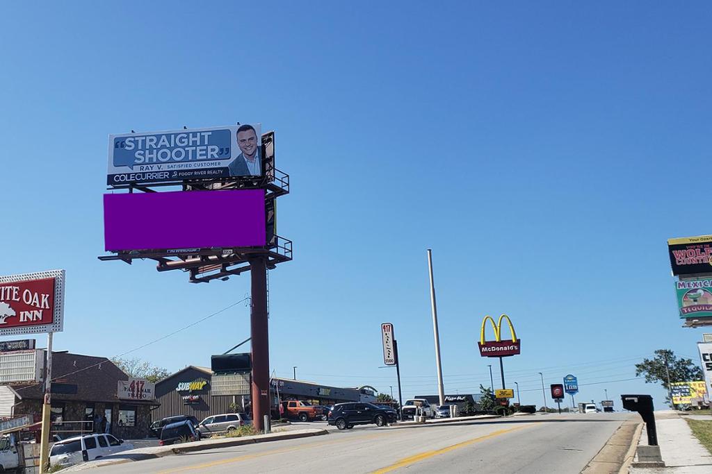 Photo of a billboard in Marvel Cav Pk