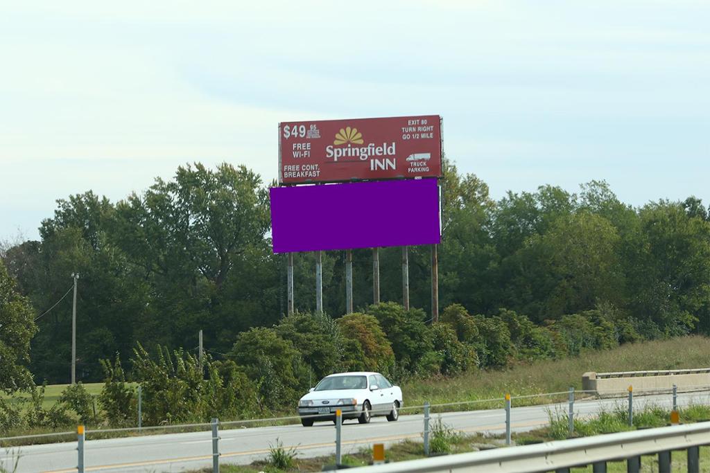 Photo of an outdoor ad in Springfield