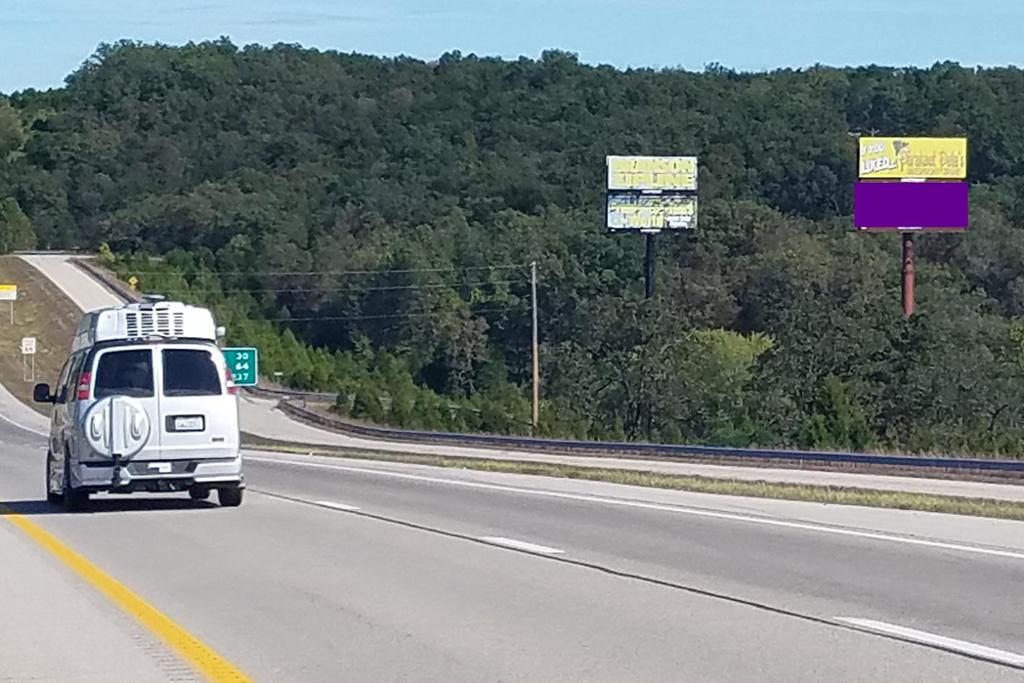 Photo of a billboard in Bradleyville