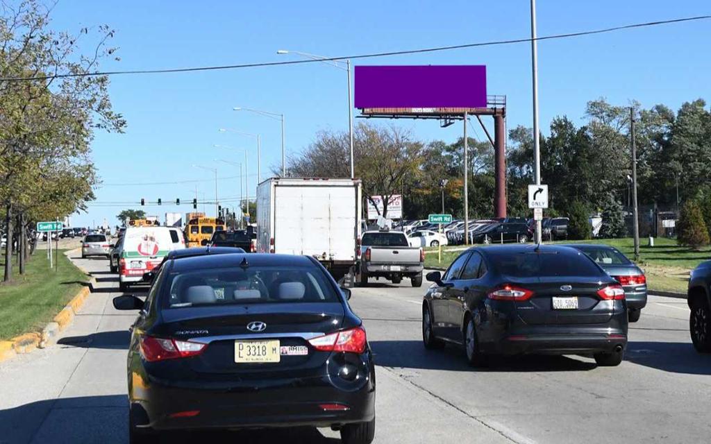 Photo of a billboard in Glendale Heights