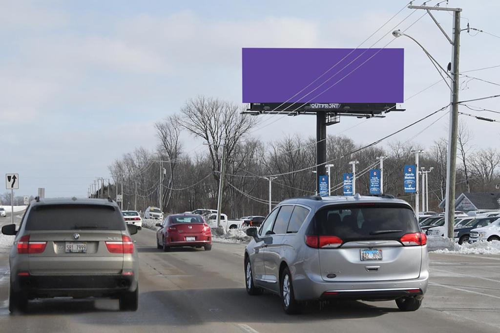 Photo of a billboard in Frankfort